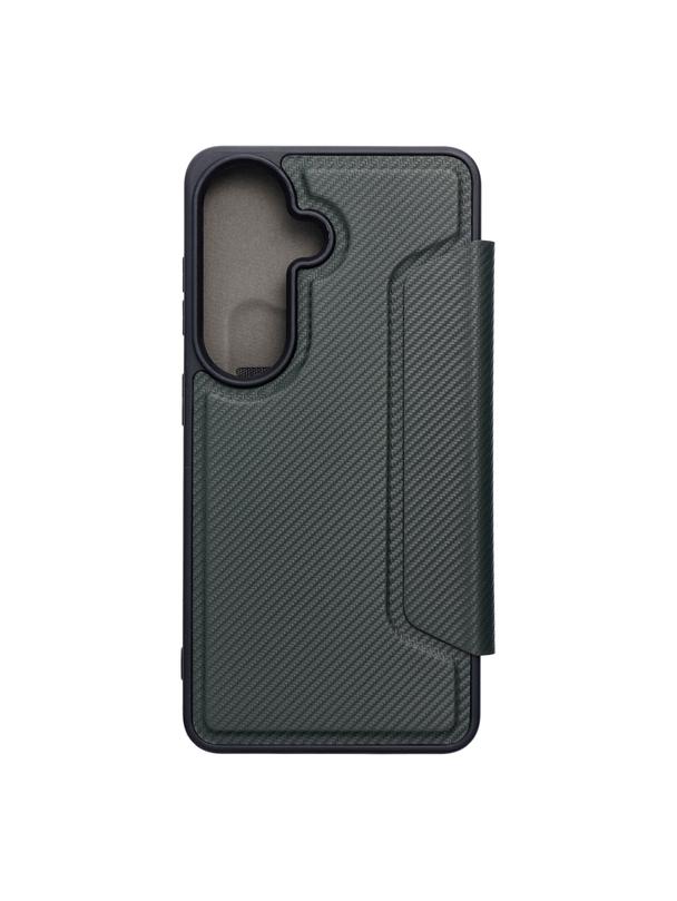 Kabura RAZOR Book do SAMSUNG S26 ciemnozielony