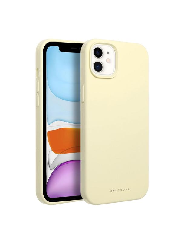 ROAR futerał CLOUD SKIN do IPHONE 11 Jasnożółty