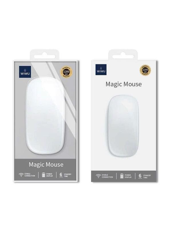 WiWU - Bezprzewodowa mysz komputerowa Magic Pro Mouse WM103 - biała