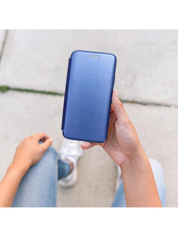 Kabura do SAMSUNG S24 Plus Elegance Book granatowy