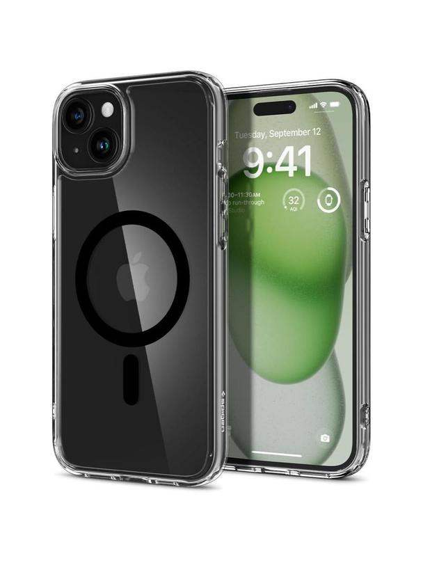 SPIGEN futerał ULTRA HYBRID MAG kompatybilny z MagSafe do IPHONE 15 black