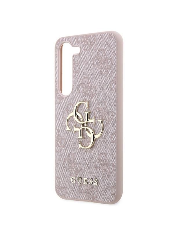 GUESS futerał do SAMSUNG A35 GUHCSA354GMGPI (4G Big Metal Logo) różowy