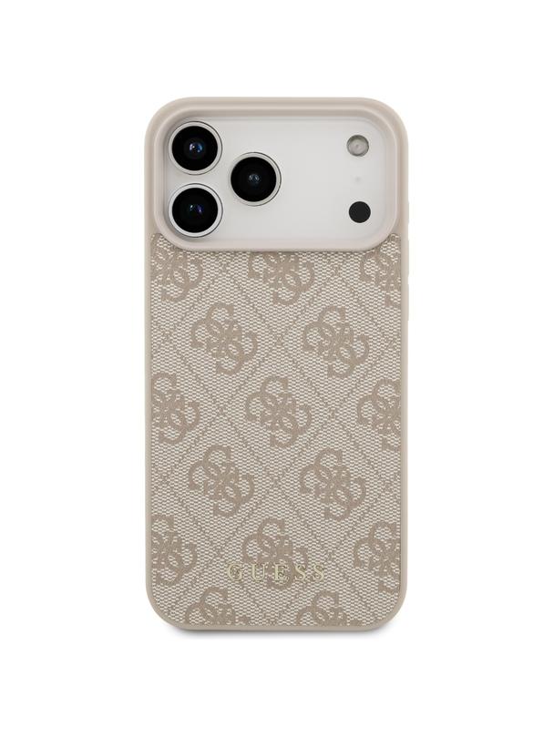 GUESS futerał do IPHONE 17 Pro Max GUHCP17XG4GFPI (PU 4G Classic) różowy