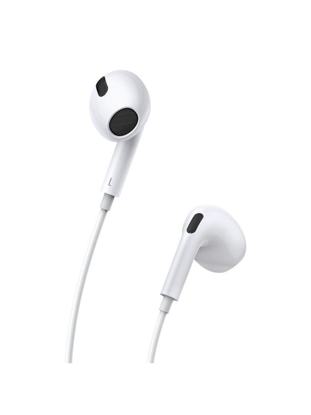 BASEUS słuchawki pzewodowe Typ C z mikrofonem ENCOK C17 NGCR010002 białe