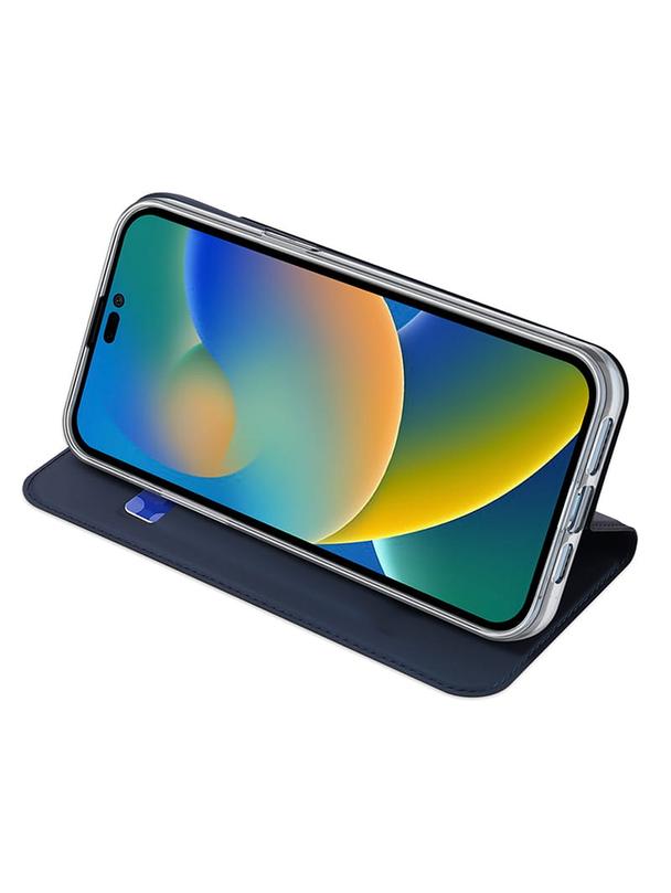 DUX DUCIS kabura SKIN PRO do IPHONE 14 Pro niebieska