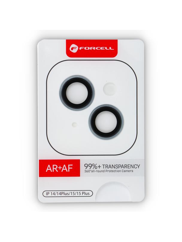 Szkło hartowane na aparat do iPhone 14 / 14 Plus Forcell Premium niebieskie