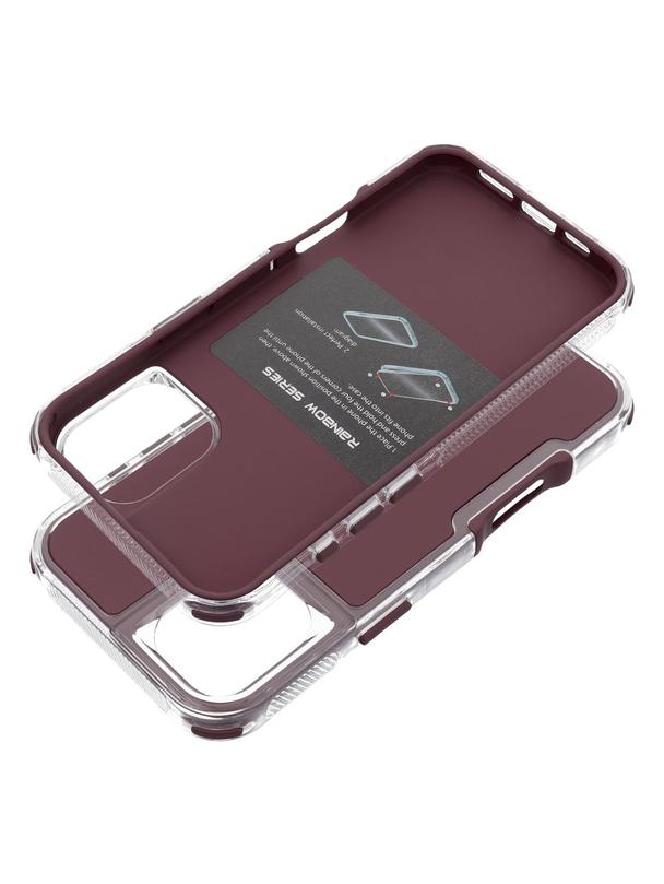 Futerał MATRIX do IPHONE 16 PLUS purpurowy