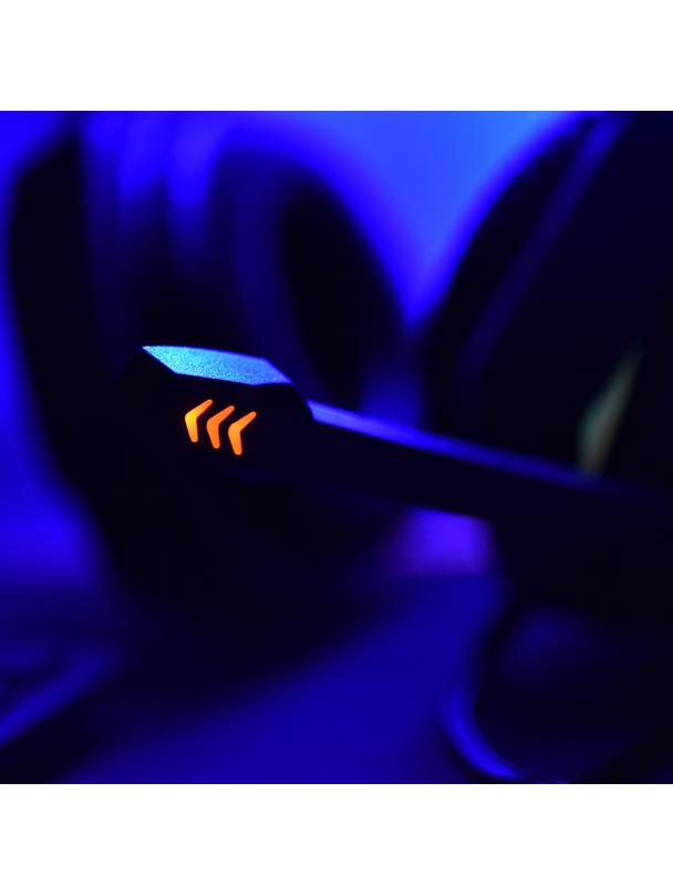 Słuchawki przewodowe nauszne Jack 3,5 mm / USB A Art gamingowe z mikrofonem G11 czarne