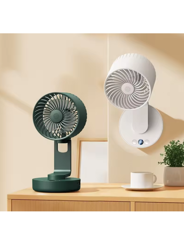 Wentylator / wiatrak biurkowy W20 zielony