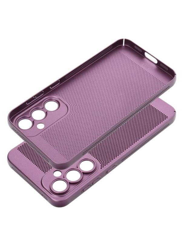 Futerał BREEZY do SAMSUNG S23 FE fioletowy