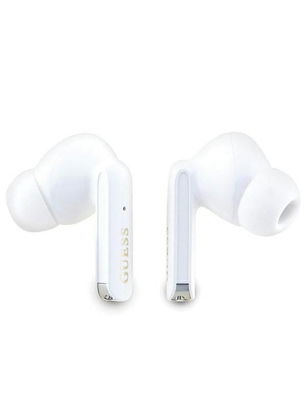 GUESS słuchawki bezprzewodowe bluetooth TWS + stacja dokująca GUTWSHDGKEEK (Glitter gradient) czarne