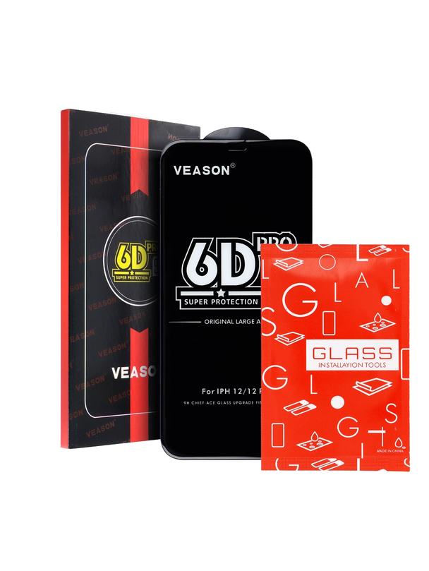 Szkło Hartowane 6D Pro Veason Glass - do Iphone 16 czarny