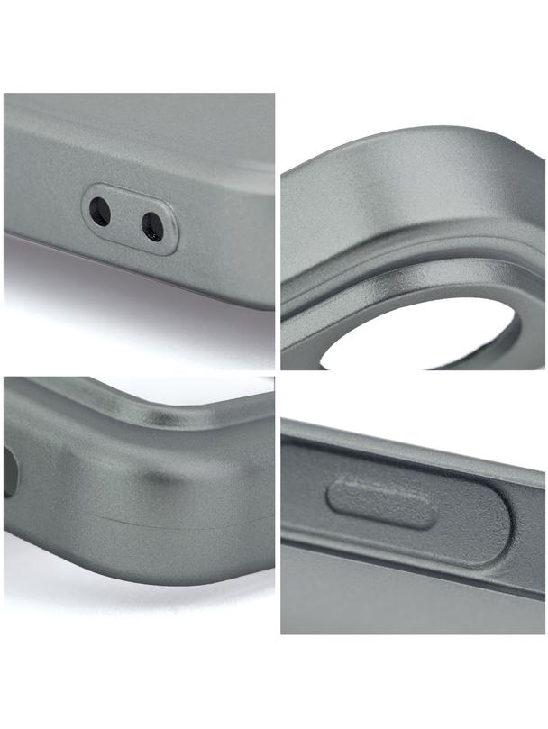 Futerał METALLIC do IPHONE 15 szary