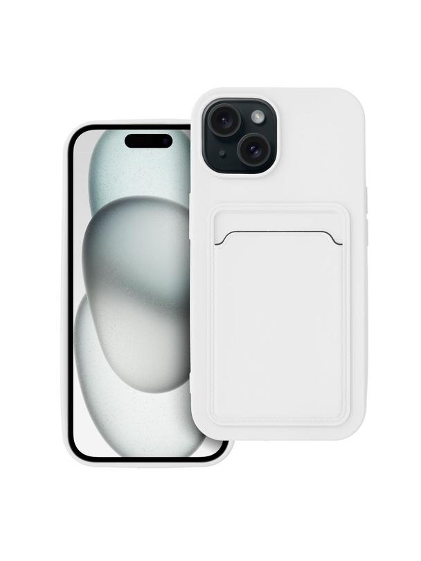 Futerał CARD CASE do IPHONE 15 biały