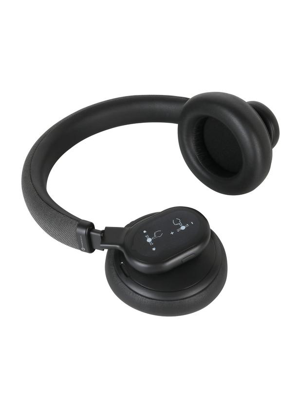 Słuchawki bezprzewodowe nauszne Forcell F-Audio Touch Beat ANC czarne