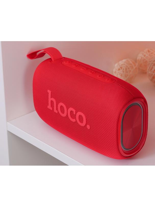 Głośnik bluetooth 2 x 10W 3h Hoco HC25 czerwony