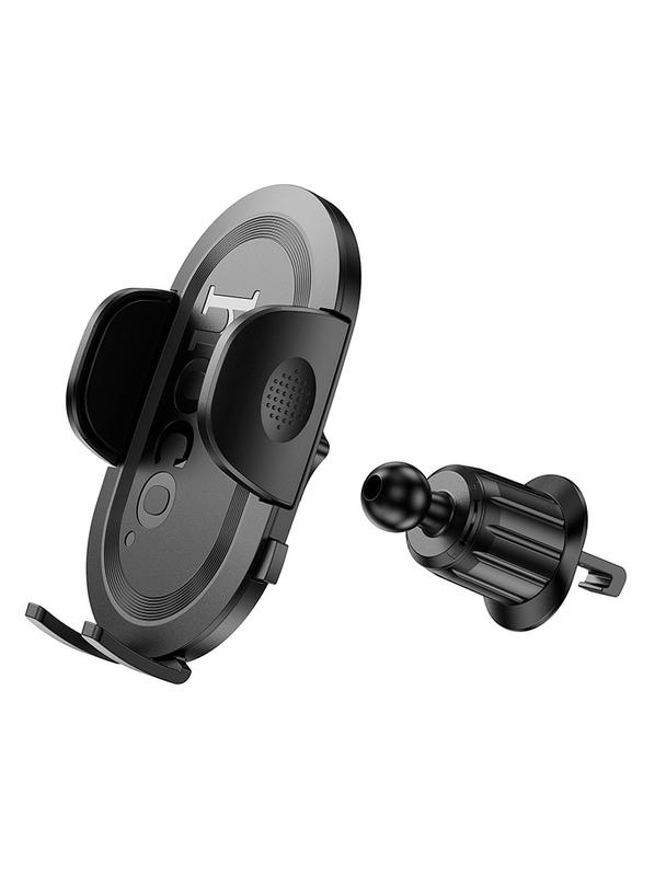 Uchwyt na telefon do samochodu uniwersalny Hoco do kratki H53 czarny