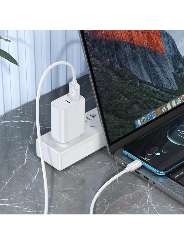 Kabel USB A do USB C Hoco PD 5A 100W 1 m X115 biały