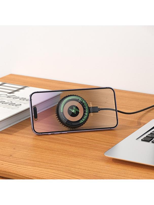 Ładowarka indukcyjna Hoco 15W zgodna z MagSafe CW57 czarna