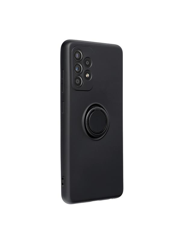 Futerał SILICONE RING do SAMSUNG A52 5G / A52 LTE ( 4G ) / A52S czarny