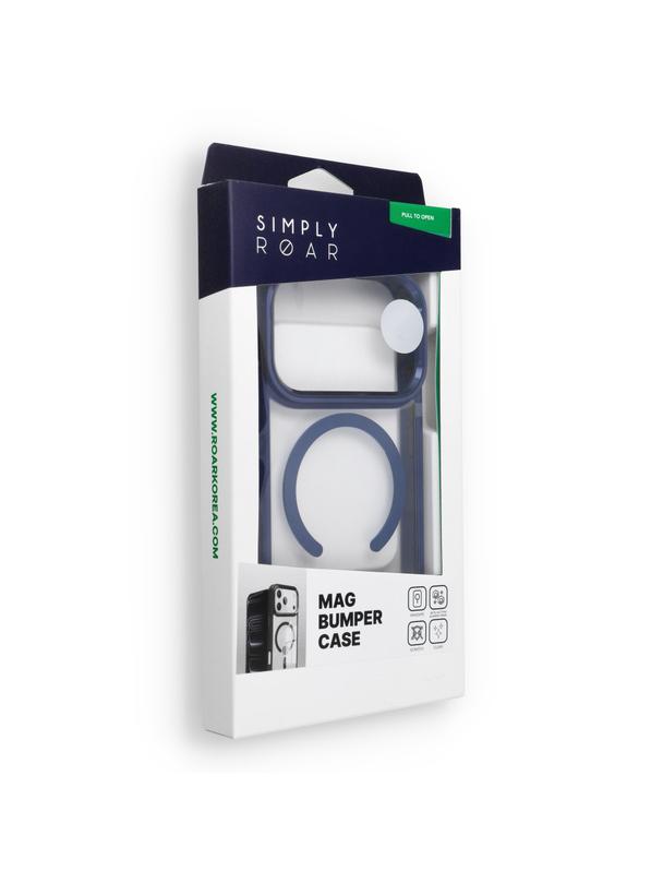 ROAR futerał MAG BUMPER kompatybilny z MagSafe do IPHONE 16 Pro Max niebieski