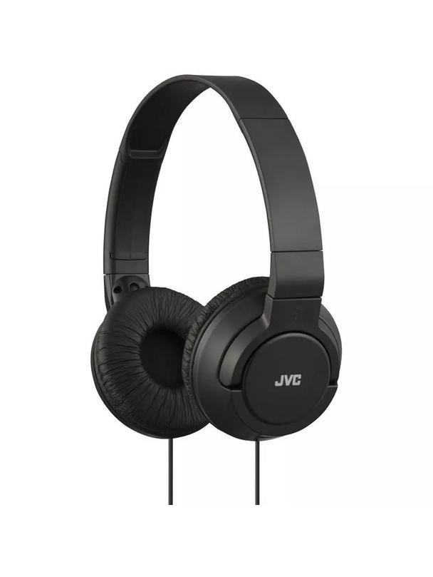 Słuchawki przewodowe nauszne jack 3,5mm JVC HA-S180-B czarne