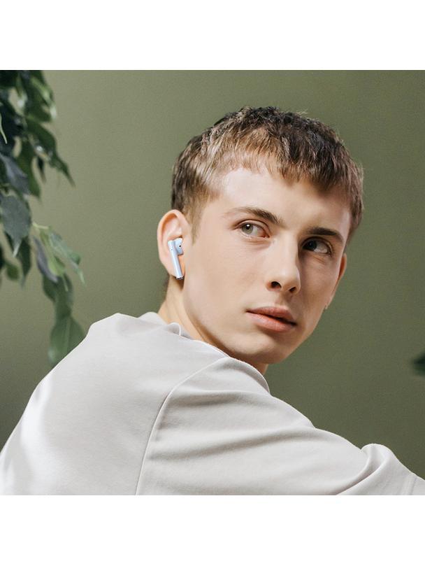 EOL HOCO słuchawki bezprzewodowe bluetooth TWS EW19 Plus niebieskie