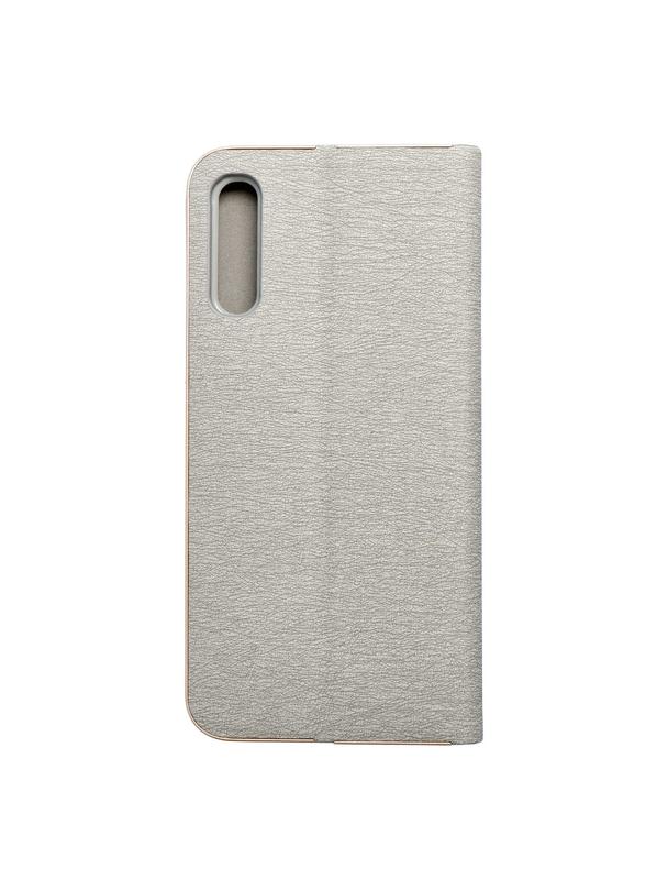 Kabura LUNA Book Gold do SAMSUNG A50 srebrny