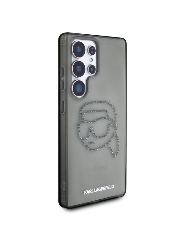 KARL LAGERFELD futerał do SAMSUNG S25 Ultra KLHCS25LHKHDCELK (IML Rhinestones K Head) czarny
