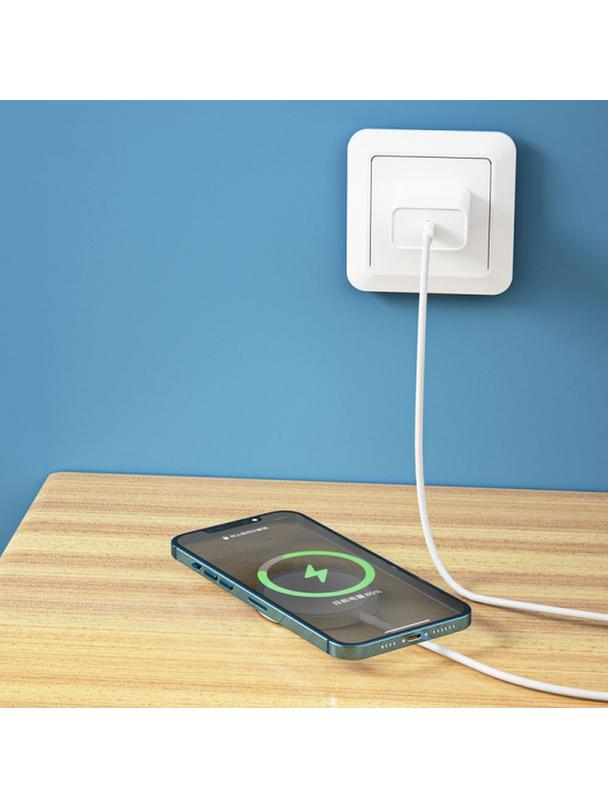 WiWU - Ładowarka bezprzewodowa 15W do telefonów kompatybilna z MagSafe Wi-W009