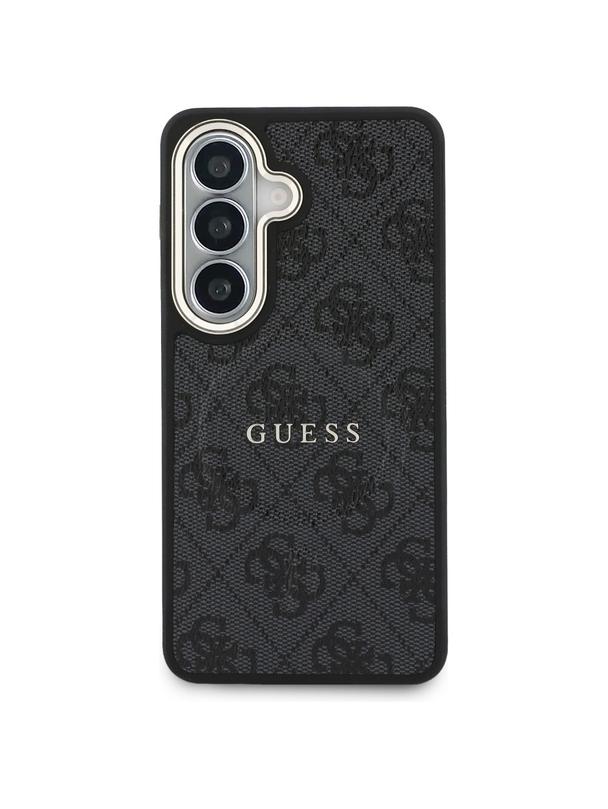 GUESS futerał do SAMSUNG S26 Plus GUHMS26MP4MSEGCK (4G Embossed Ring MagSafe) czarny