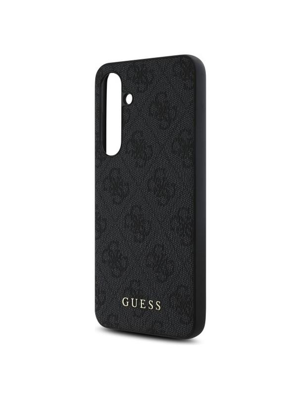 GUESS futerał do SAMSUNG S24 FE GUHCS24FEG4GFGR (HC PU 4G Metal Logo) szary