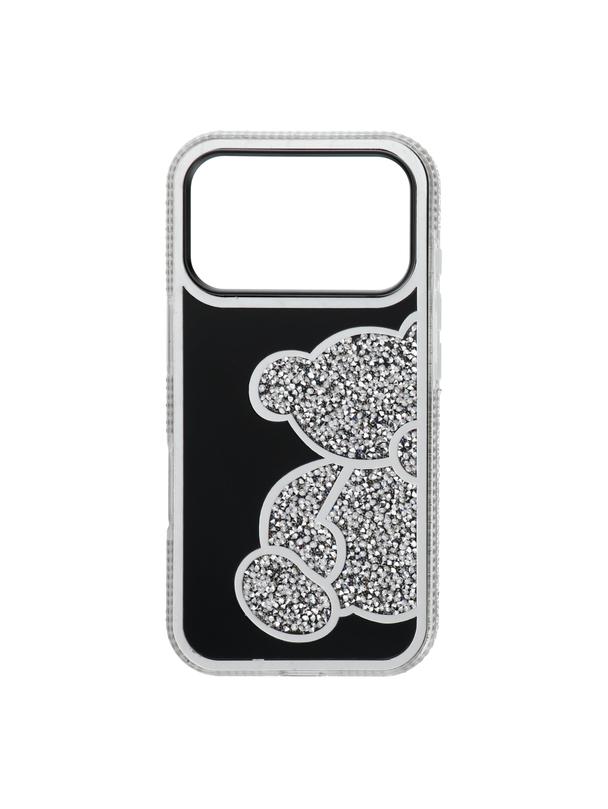 Futerał TEDDY BEAR do IPHONE 17 Pro srebrny