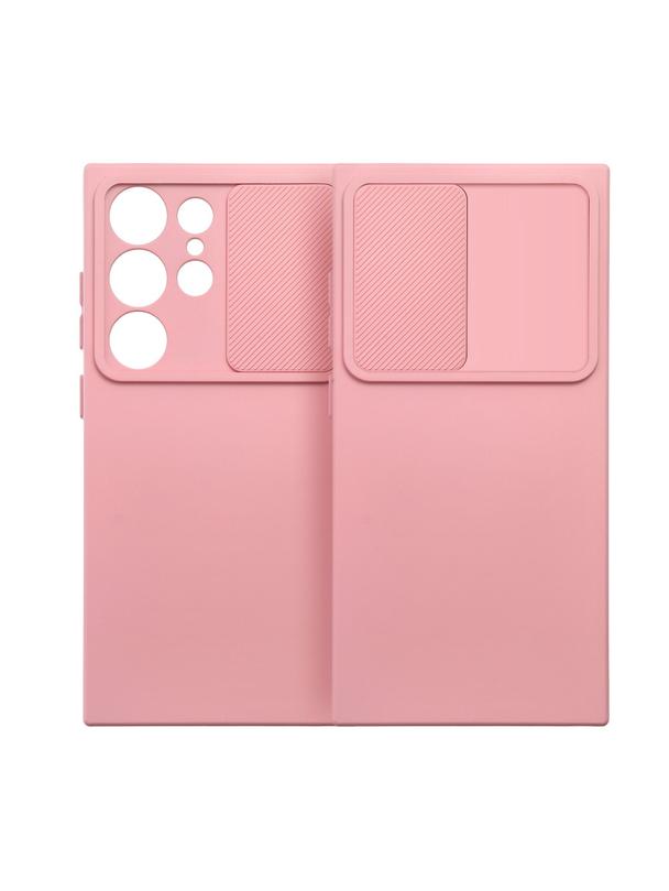 Futerał SLIDE do SAMSUNG S24 Ultra jasnoróżowy