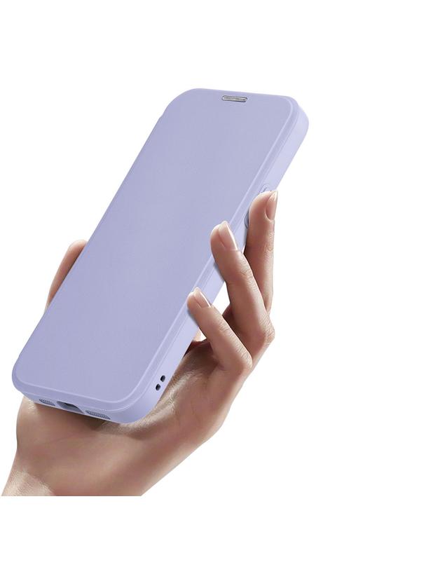 DUX DUCIS kabura SKIN X PRO kompatybilna z MagSafe do IPHONE 15 Plus fioletowa