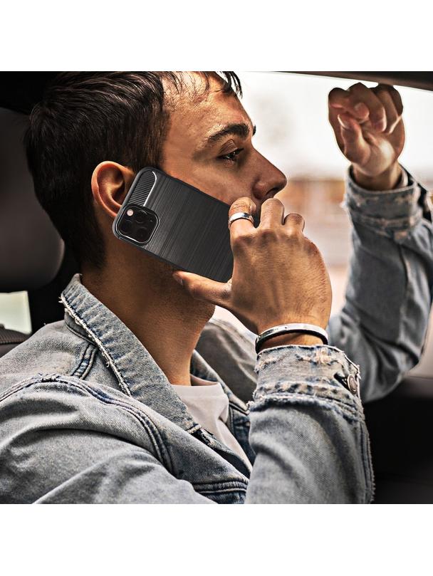 Futerał CARBON do SAMSUNG A71 czarny