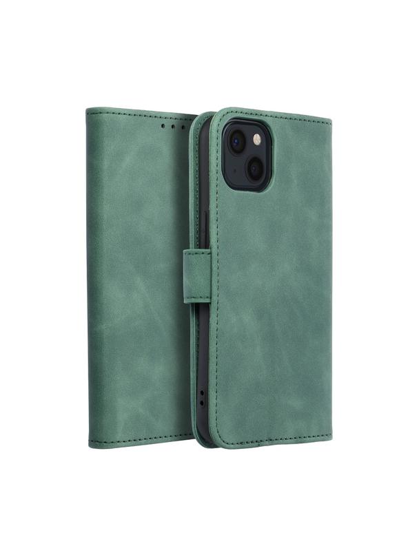 Kabura TENDER Book do IPHONE 13 zielony