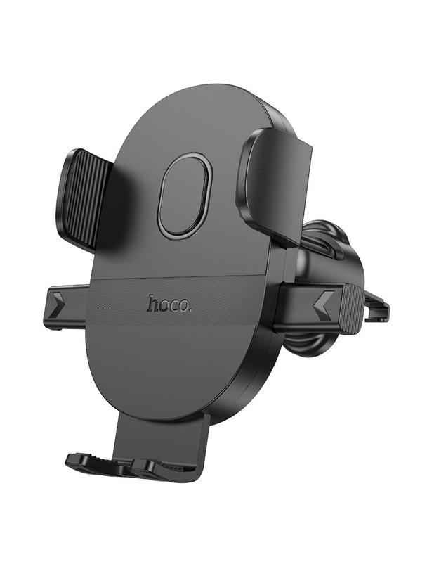 Uchwyt na telefon do samochodu uniwersalny Hoco do kratki H18 czarny