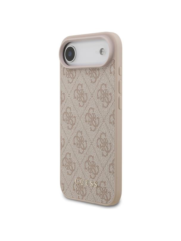 GUESS futerał do IPHONE 17 Air GUHCP17MG4GFPI (PU 4G Classic) różowy