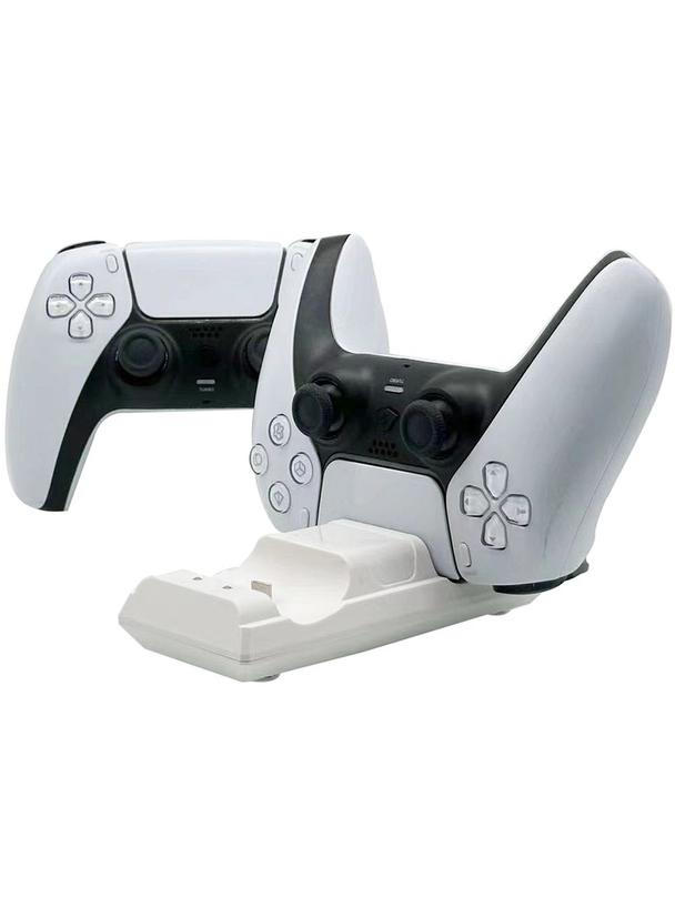 Podwójna stacja ładująca do padów PS5 P201 biała