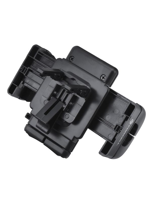 Uchwyt na telefon do samochodu uniwersalny Forcell F-Grip Regular do kratki czarny