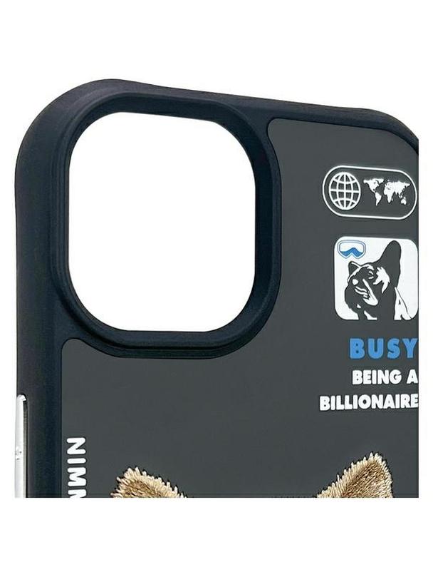 NIMMY futerał COOL&CUTE 2.0 Dog do IPHONE 15 czarny