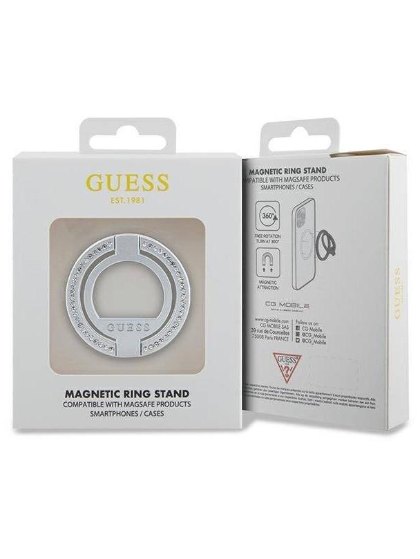 GUESS ring stand GUMRSALDGS (Rhinestones) srebrny