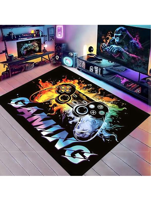 Mata ochronna pod krzesło wzór gamingowy 60 x 90 cm RC-K-1542