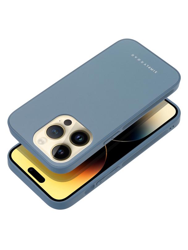 ROAR futerał MATTE GLASS do IPHONE 14 Pro niebieski