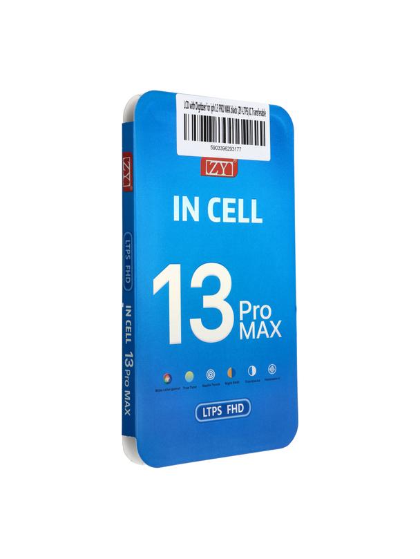 Wyświetlacz do iPhone 13 Pro Max z ekranem dotykowym czarnym (ZY-LTPS) IC Transferable