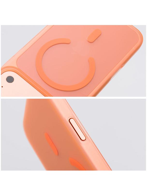Futerał GO ORANGE kompatybilny z MagSafe do REDMI 15 4G / 15 5G pomarańczowy