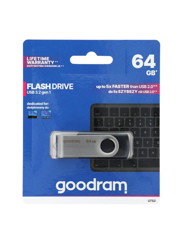 GOODRAM pendrive UTS3 64GB USB3.2