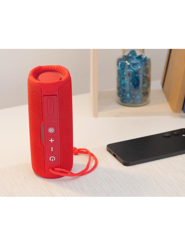 Głośnik bluetooth 2 x 5W 3h Hoco HC16 czerwony