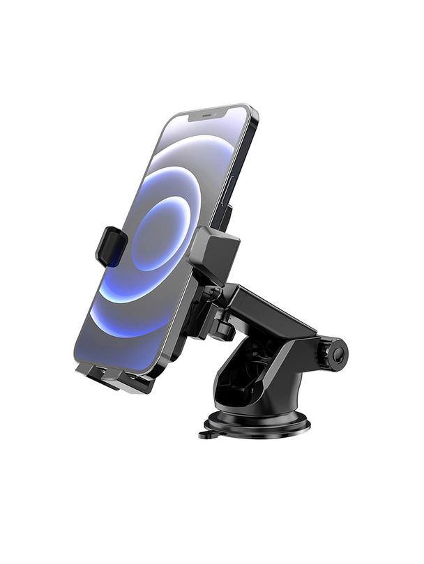 Uchwyt na telefon do samochodu uniwersalny Hoco do szyby / deski CA83 czarny